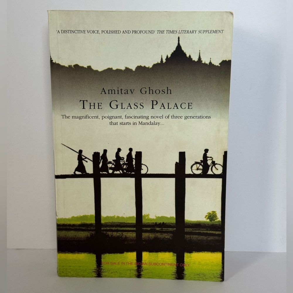 The Glass Palace by Amitav Ghosh paperback book